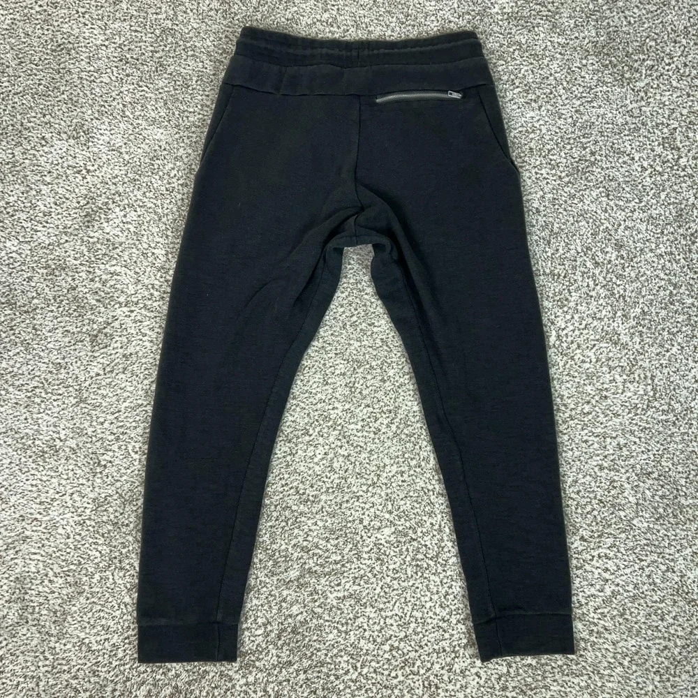 Nike Pants Mens Medium Black French Terry Joggers Sweatpants Gym Athletic Club